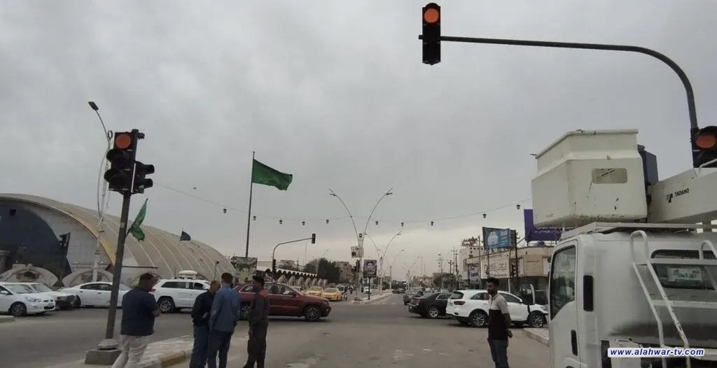 بلدية الناصرية تعيد تشغيل الإشارات المرورية في مركز المدينة خلال 48 ساعة