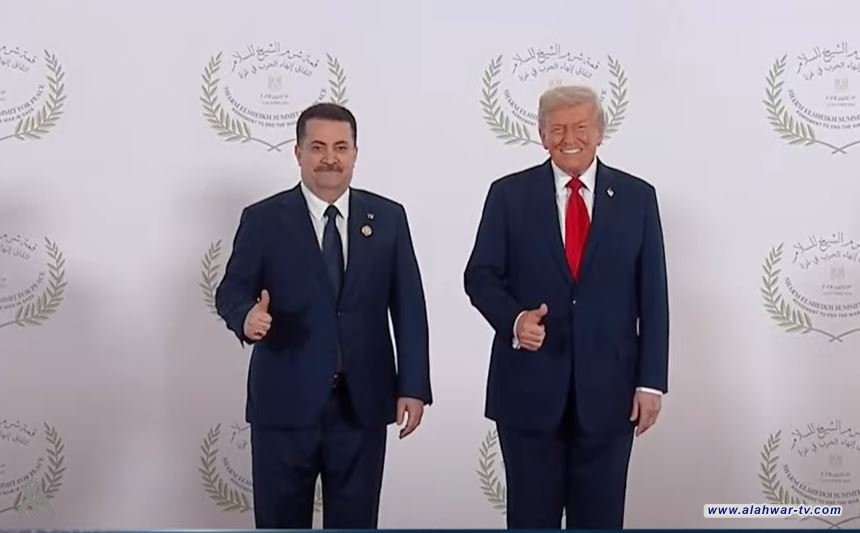 رئيس الوزراء يلتقي الرئيس الأمريكي في قمة شرم الشيخ