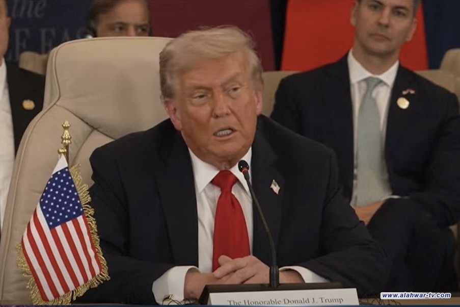 ترامب: سنوقع على وثيقة شاملة بشأن الاتفاق بين (إسرائيل) وحماس