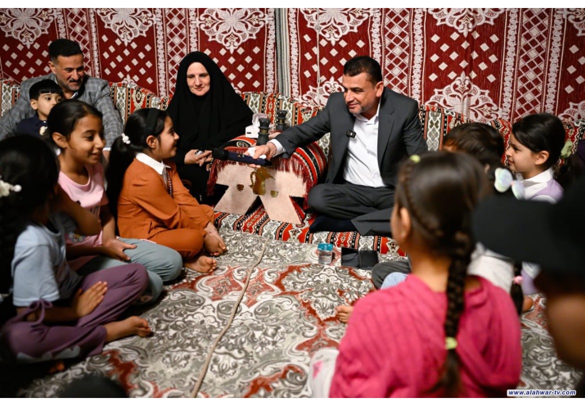 محافظ ذي قار يشارك مرضى السرطان والثلاسيميا مائدة الإفطار ويجدد التزام الحكومة برعايتهم