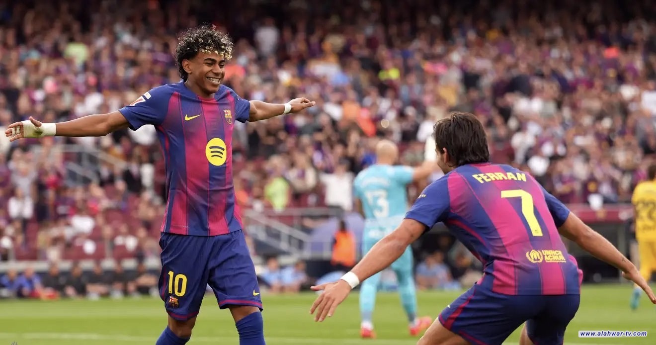برشلونة يسحق إسبانيول برباعية في الليجا