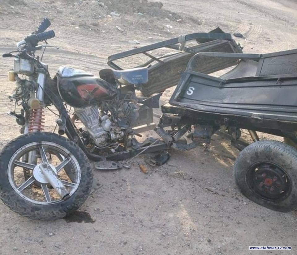 إصابة 5 أشخاص بجروح، 3 منهم بحالة خطرة اثر حادث تصادم عجلة بيك اب مع دراجة نارية نوع (ستوتة) في قضاء الطار جنوب الناصرية