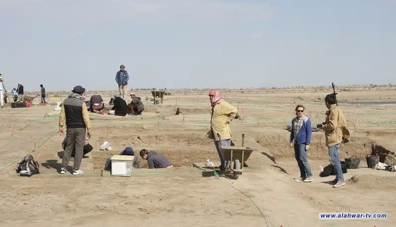 بعثة بريطانية تبدأ موسما تنقيبيا جديدا في تلو الأثرية شمال ذي قار