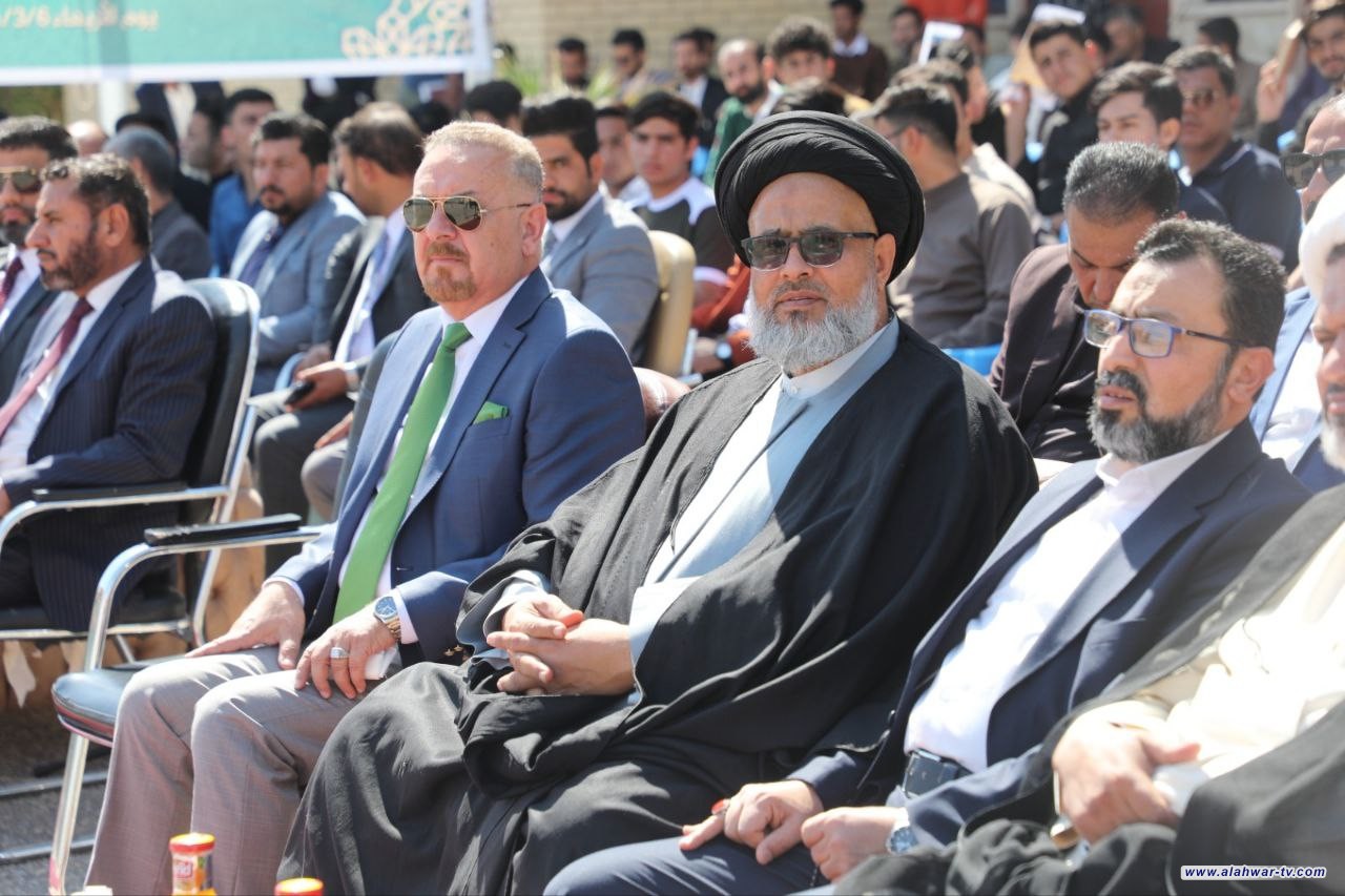 العتابي يحضر مهرجان "ونراك" السنوي الأول في كلية الهندسة