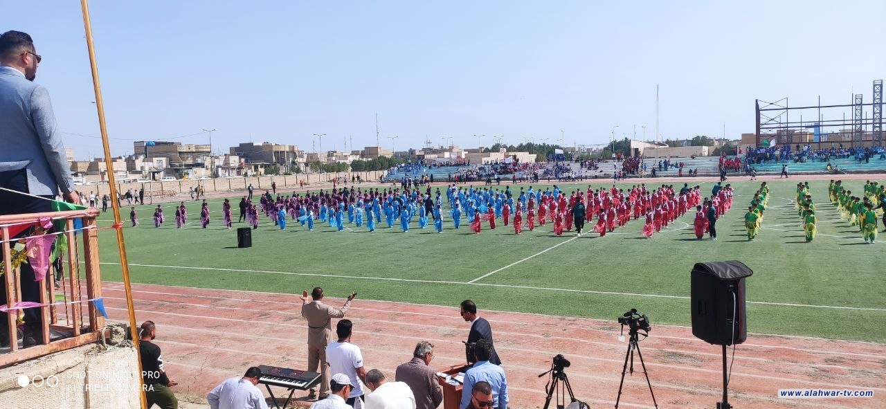 قسم النشاط الرياضي والكشفي في الناصرية يقيم مهرجانه السنوي لالعاب القوى والساحة والميدان.