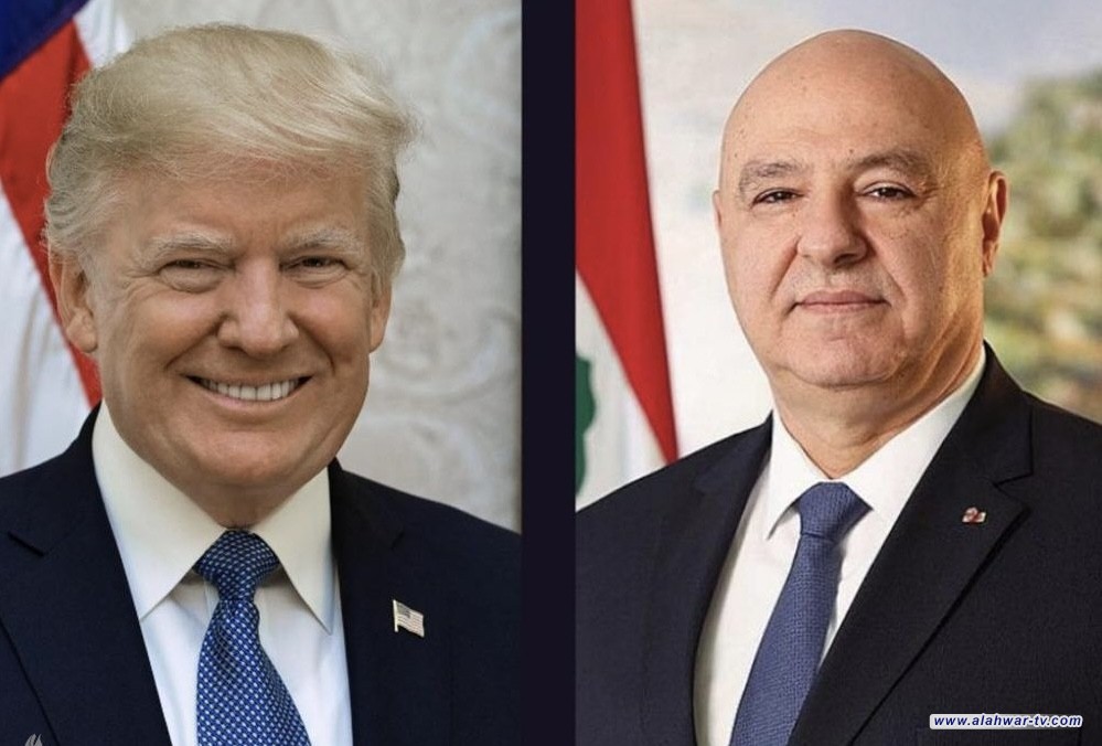 ترامب يبلغ الرئيس اللبناني بوقف إطلاق النار خلال ساعات
