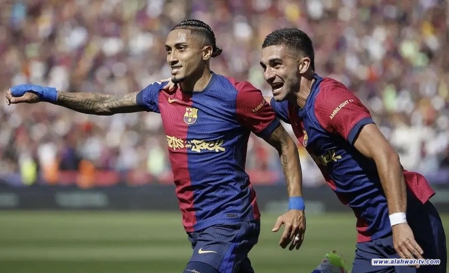 برشلونة يواجه أزمة رافينيا بخطة بديلة