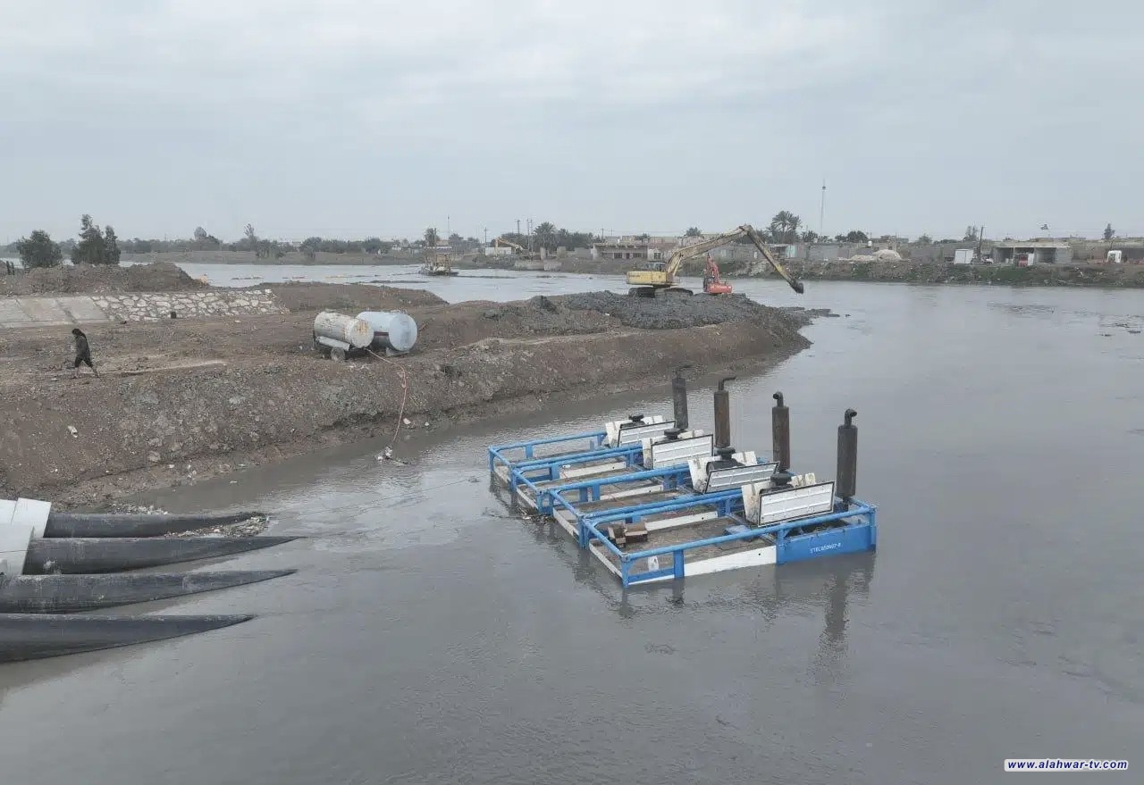 الموارد المائية في ذي قار: لا توقف لمجمعات الإسالة والعمل مستمر على نهر الفرات
