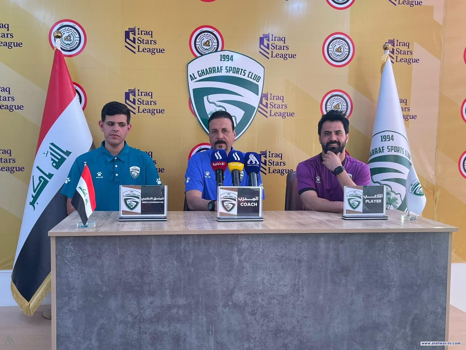 الغراف: جاهزون لمواجهة الطلبة وحصد النقاط الثلاثن