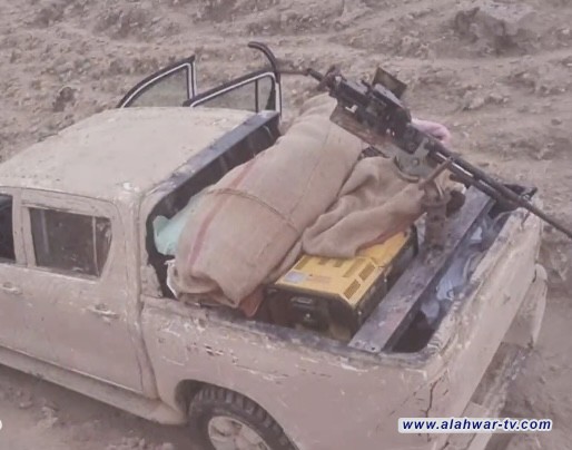 الإعلام الأمني: تدمير عجلة مفخخة بضربة جوية غرب الأنبار