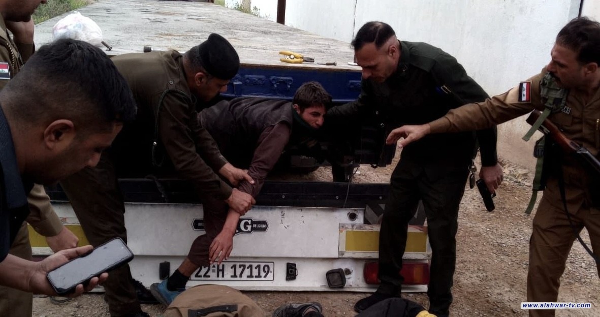 إحباط تهريب 30 أجنبياً مخبئين داخل شاحنة في ديالى