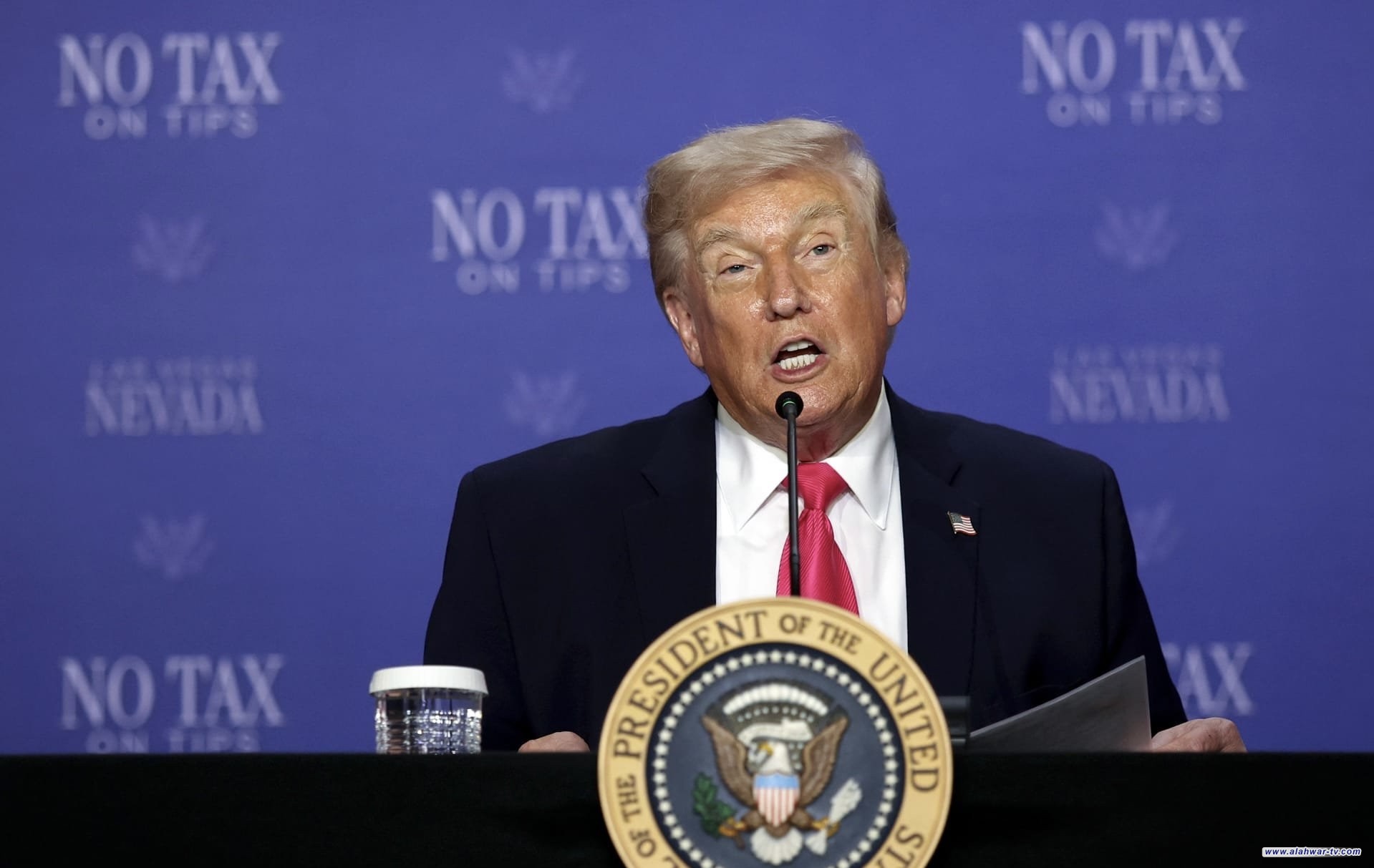 ترامب: المحادثات جارية مع إيران بطريقة جيدة