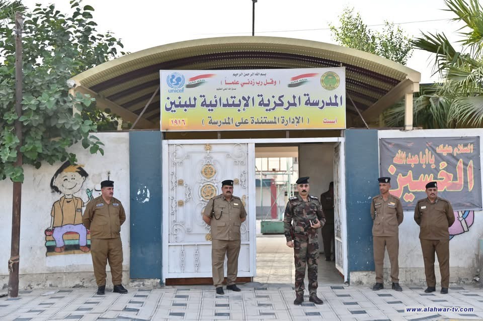 شرطة ذي قار تباشر ممارسات أمنية مكثفة لحماية المراكز الانتخابية وضمان انسيابية التصويت