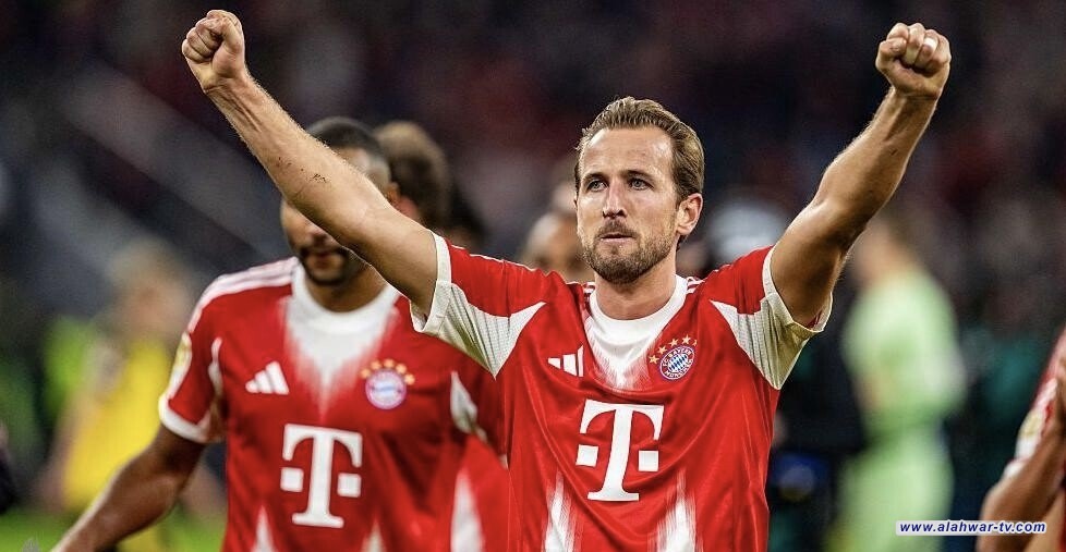 هاري كاين يعادل رقم ليفاندوفسكي في كأس ألمانيا