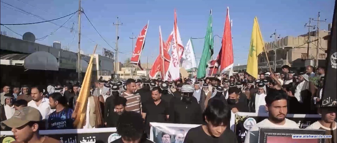 عشائر الرفاعي تخرج بمسيرة حاشدة تضامنا مع فصائل المقاومة