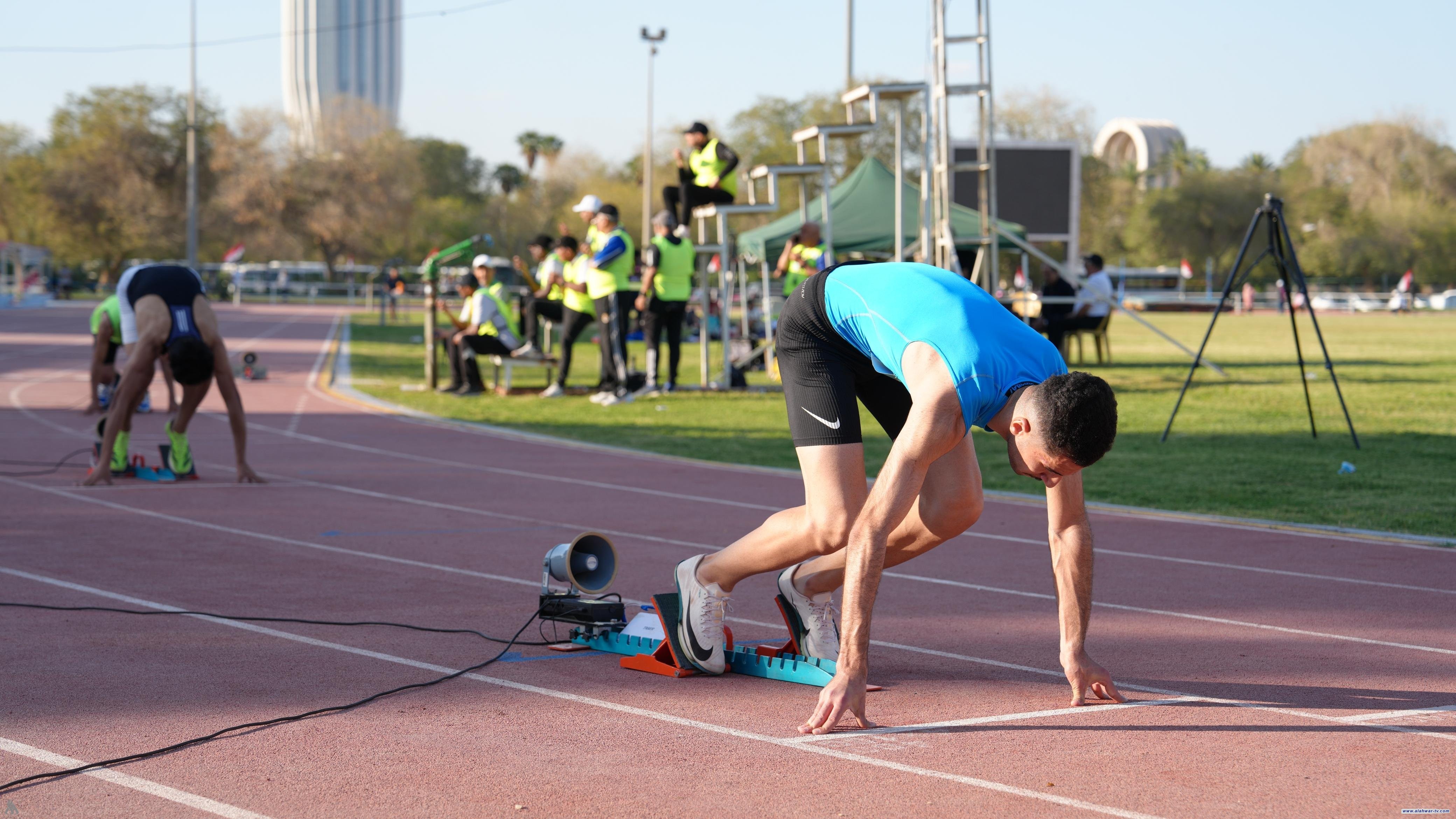 اختتام بطولة الأندية والمؤسسات العراقية لألعاب القوى في بغداد