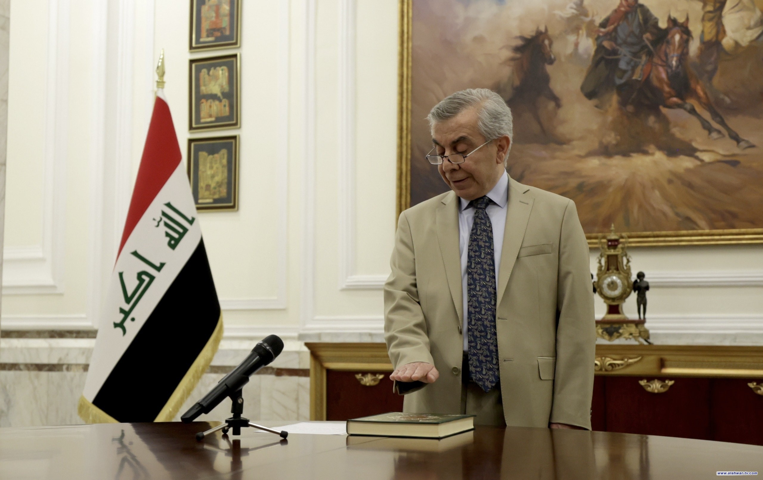 القاضي صدقي سليم خان نعمان يؤدي مراسيم اليمين الدستوري عضواً للمحكمة الاتحادية