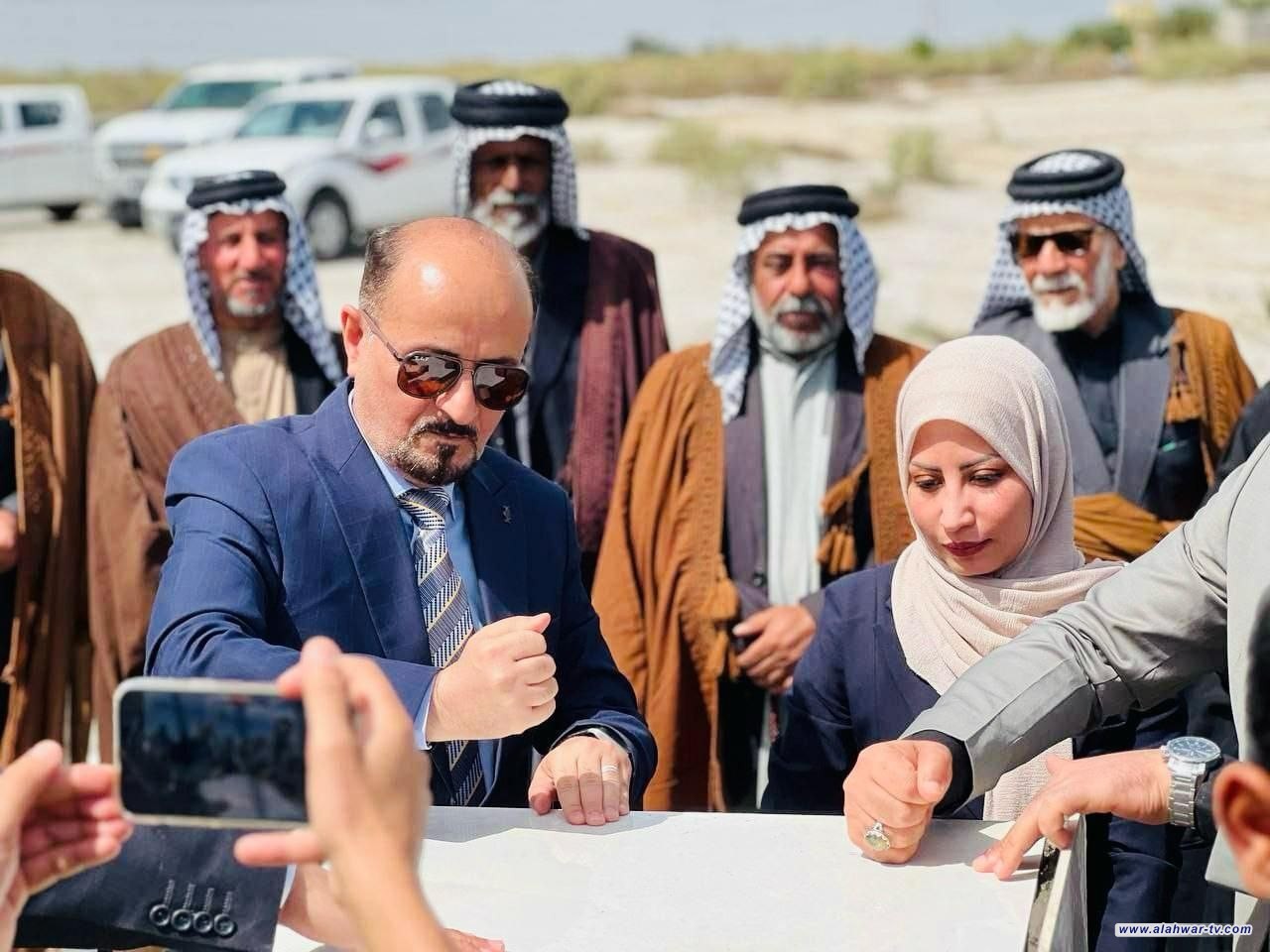 ذي قار: وضع حجر الأساس لـ 3 مشاريع بتمويل من البنك الدولي