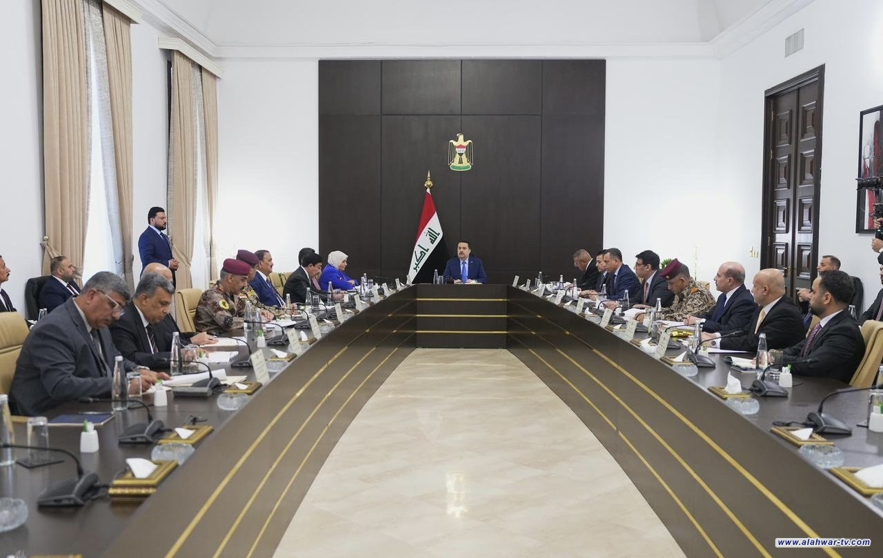 القائد العام للقوات المسلحة يرأس اجتماع المجلس الوزاري للأمن الوطني