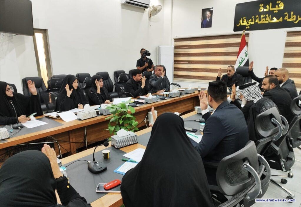 مجلس ذي قار يصوت على تسمية شارع الجامعة ومجسر الإسكان باسم الشهيد السيد حسن نصر الله