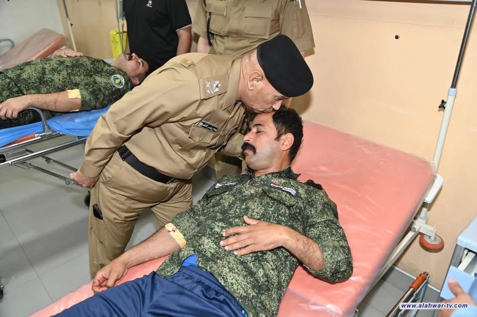 شرطة ذي قار تتابع حالة منتسبيها المصابين: سنواصل جهودنا في محاربة المخدرات