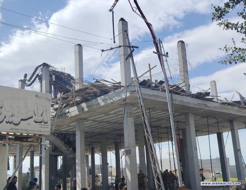 ارتفاع حصيلة مصابي انهيار مبنى قيد الإنشاء شرق كركوك