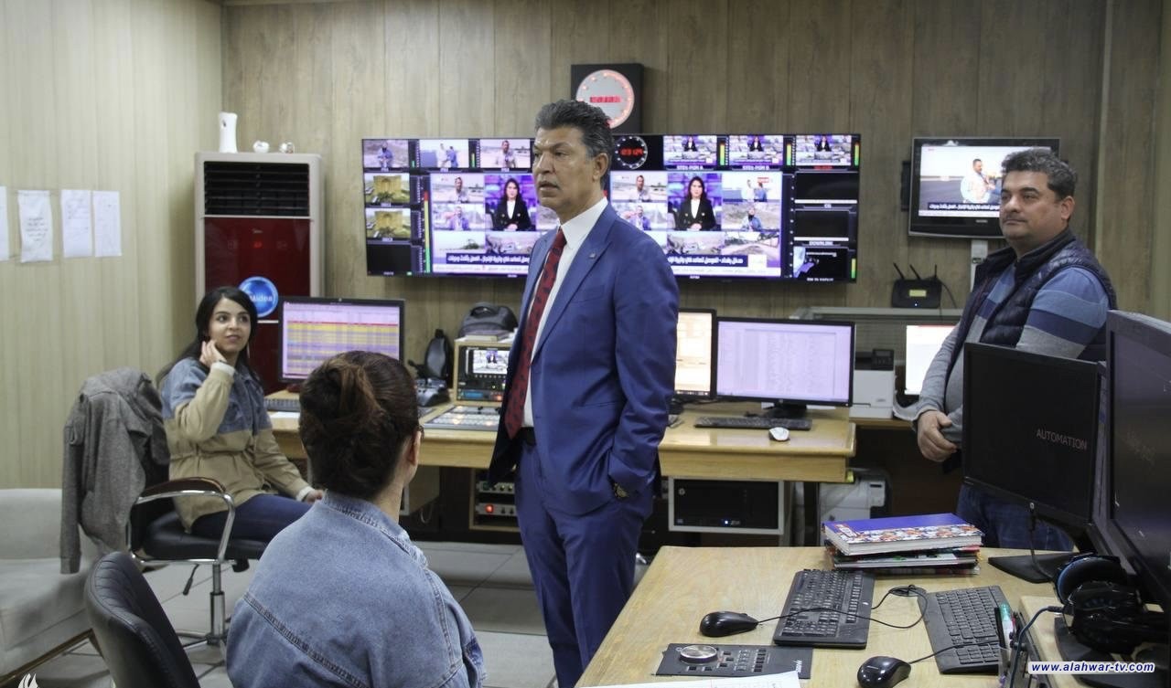 رئيس شبكة الإعلام العراقي كريم حمادي يباشر رسمياً مهام عمله