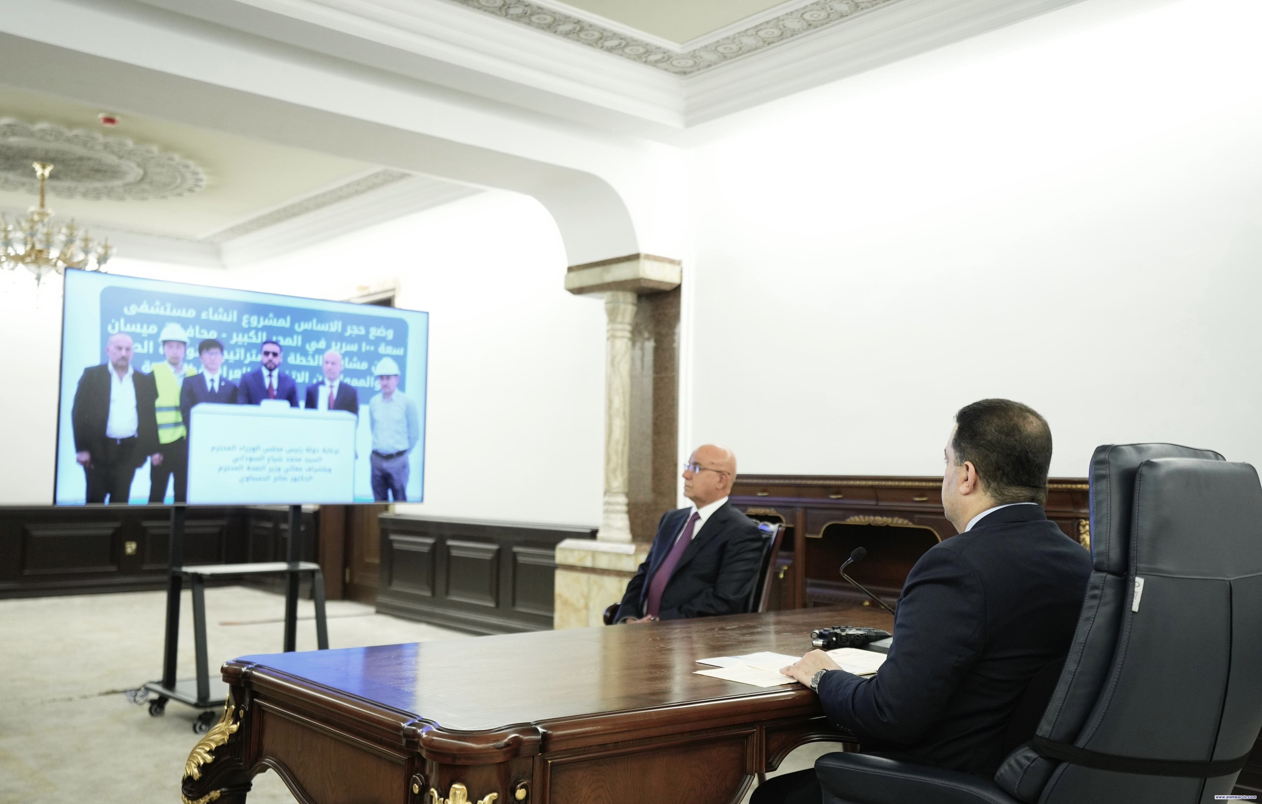 رئيس الوزراء يطلق الأعمال التنفيذية لمشاريع ثلاثة مستشفيات