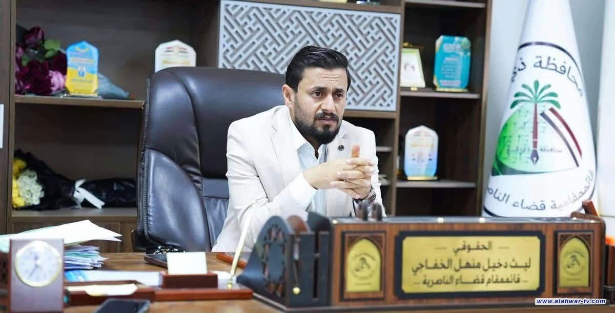 قائمقام الناصرية يعلن قرب المباشرة بمعالجة ملف العشوائيات ضمن مشروع التوسع والتحديد