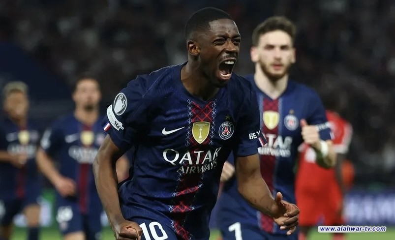 ديمبيلي يتجاوز هنري ويبصم على رقم مميز في دوري أبطال أوروبا