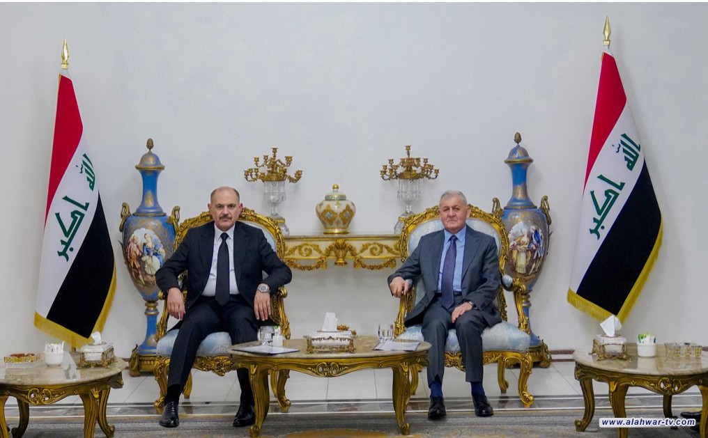 رئيسا الجمهورية والمحكمة الاتحادية يبحثان تعزيز حالة الاستقرار وحفظ القانون