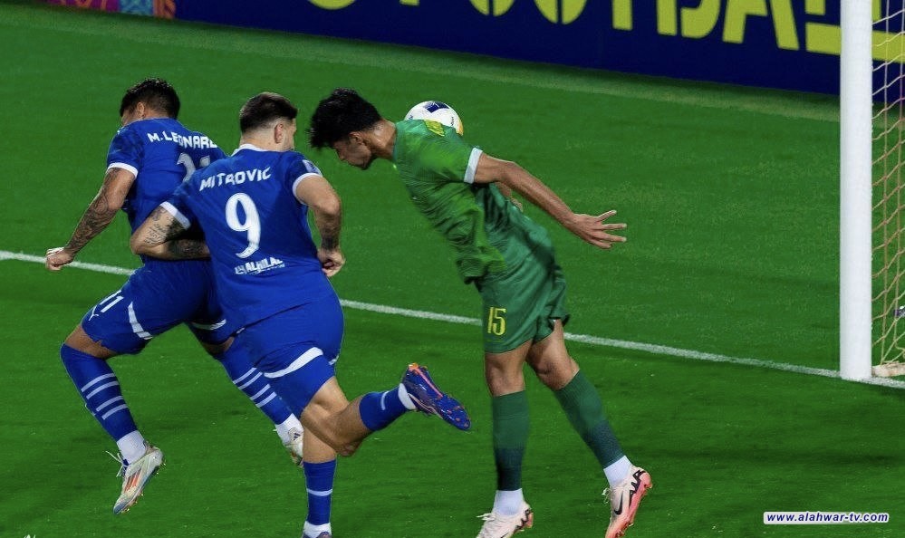 الشرطة يخسر أمام الهلال السعودي بخماسية نظيفة