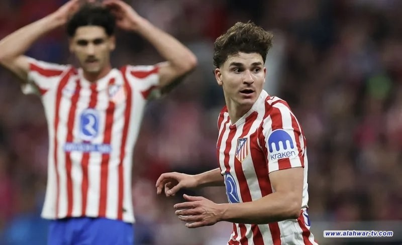 خوليان ألفاريز يتفوق على ميسي في دوري أبطال أوروبا