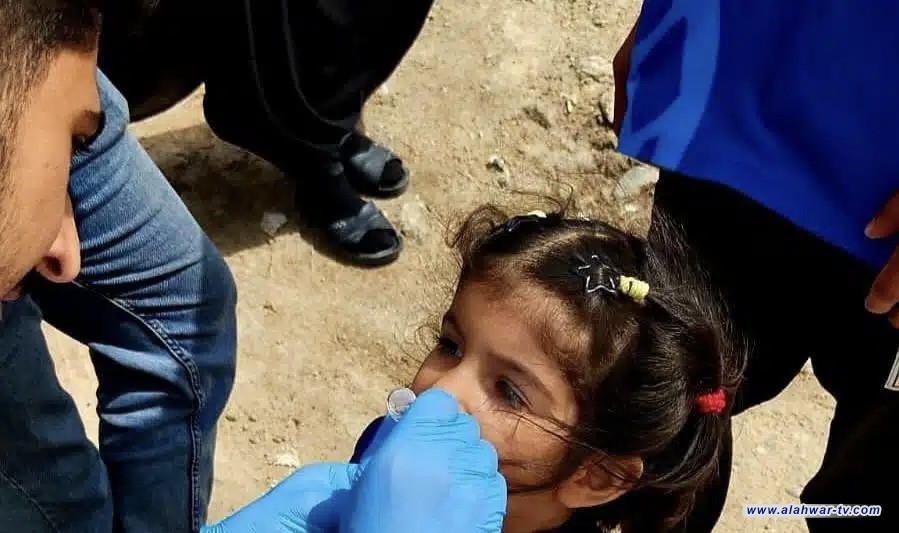 فرق البطحاء الصحية تقدم أكثر من 200 جرعة لقاح للأطفال في القرى النائية غرب الناصرية