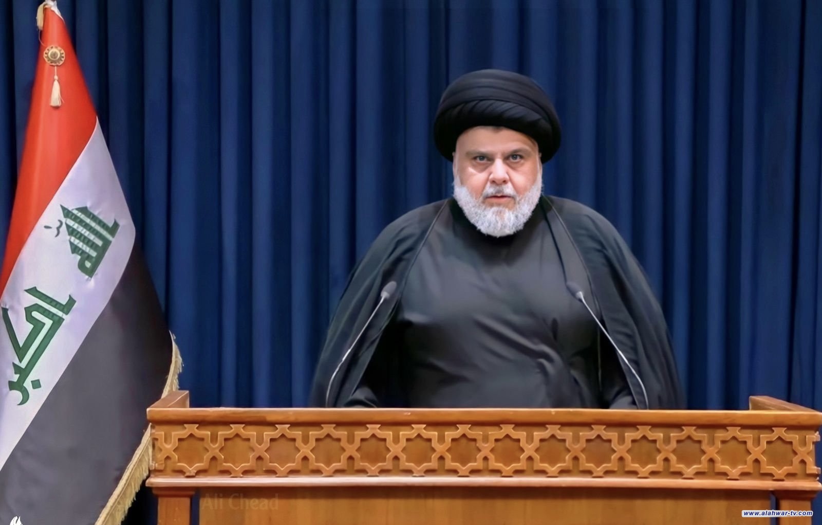 السيد الصدر يدعو إلى تظاهر سلمية الجمعة المقبلة استنكاراً للعدوان الصهيوني على غزة