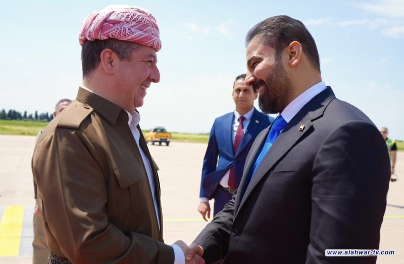 رئيس الوزراء المكلف يصل الى كردستان يرافقه وفد من الإطار التنسيقي