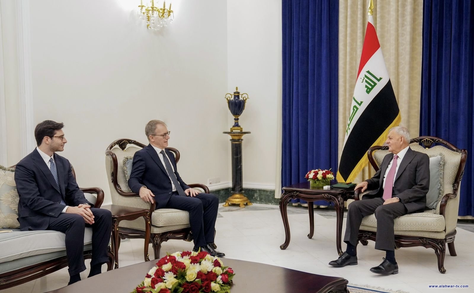 رئيس الجمهورية يؤكد على متانة العلاقات بين العراق وإيطاليا