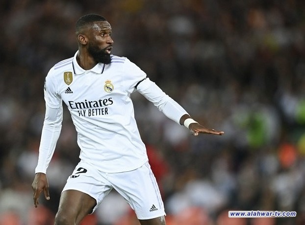 مئوية مضيئة لروديجر مع ريال مدريد