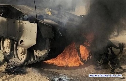 حزب الله: تدمير ثلاث دبابات ميركافا أثناء تقدمها إلى بلدة مارون الراس