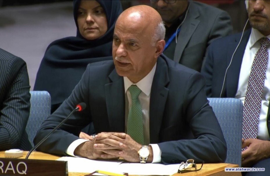 مندوب العراق نحذر من جر المنطقة إلى حرب شاملة