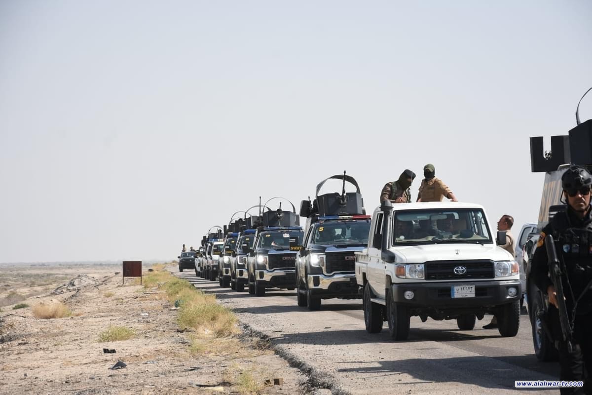 شرطة ذي قار تنفذ واجبا أمنيا في المناطق الصحراوية الجنوبية