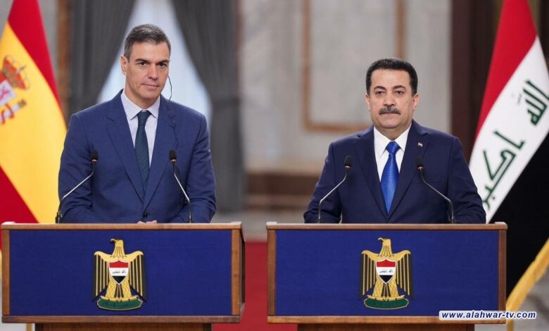 السوداني ونظيره الإسباني يؤكدان ضرورة تدخل الاتحاد الأوروبي لوقف العدوان الصهيوني