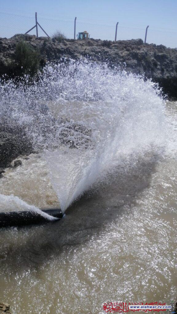 عمل تخريبي يطال الأنبوب الناقل لمياه الشرب لصوب الشامية في قضاء الناصرية