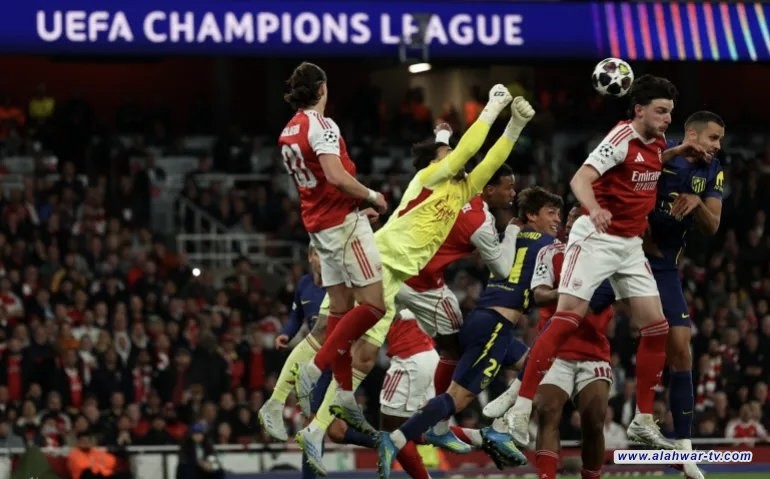 آرسنال يقصي أتلتيكو مدريد ويبلغ نهائي دوري الأبطال