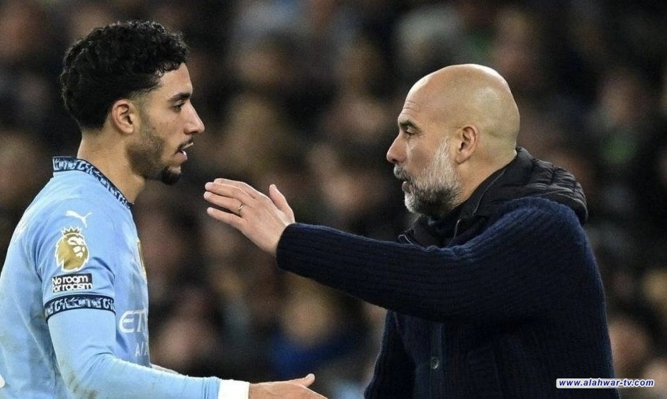 غوارديولا يتغنى بعمر مرموش بعد التألق مع السيتي