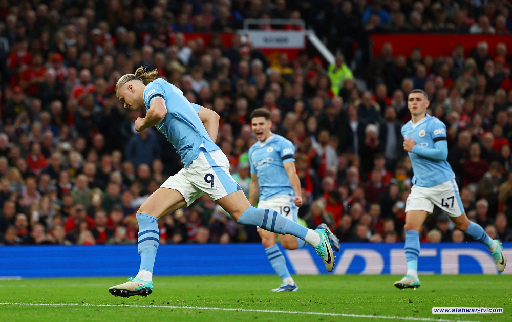 مانشستر سيتي يقسو على مانشستر يونايتد في ديربي المدينة