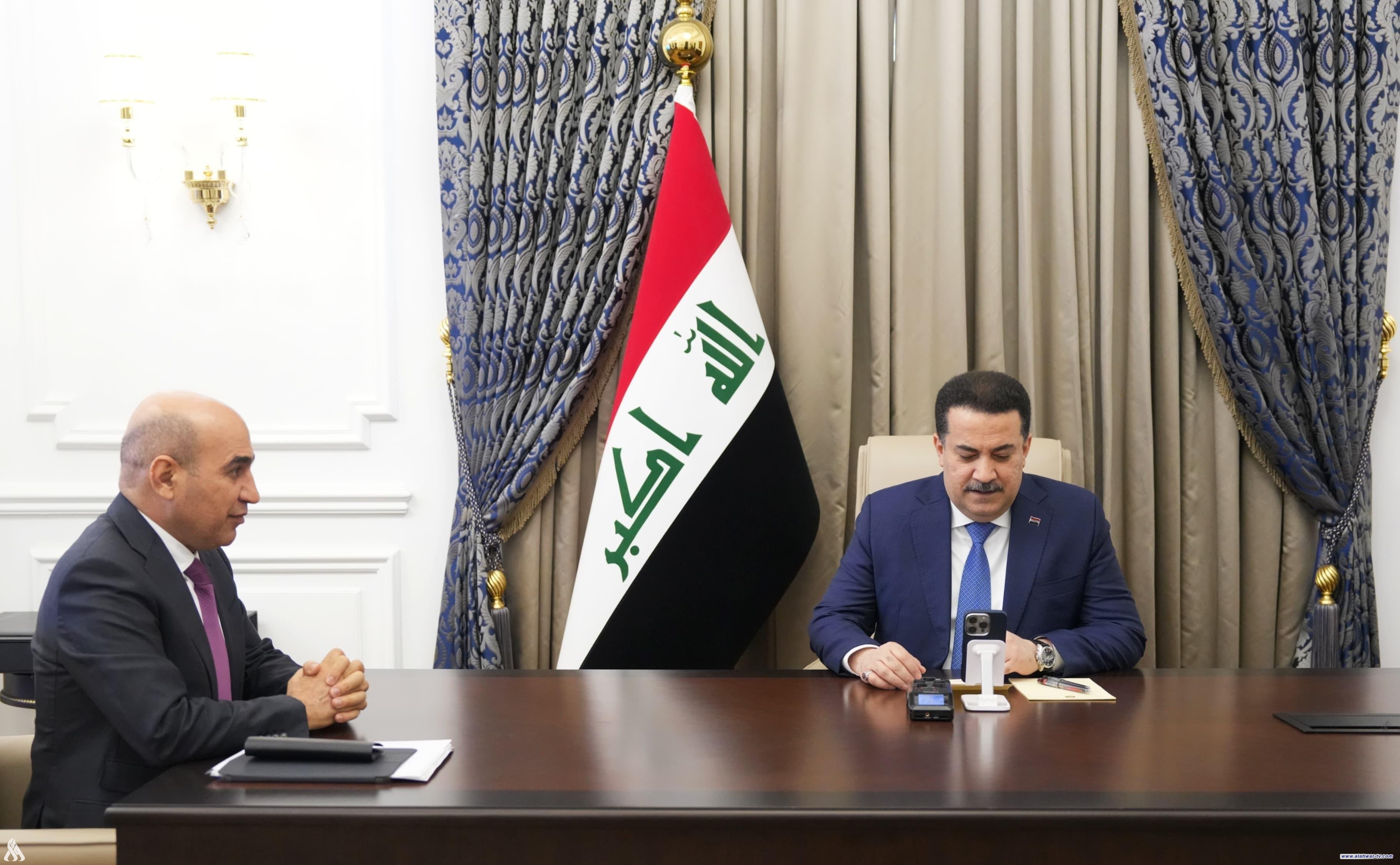 رئيس الوزراء يجري اتصالاً هاتفياً مع لاعبي نادي دهوك