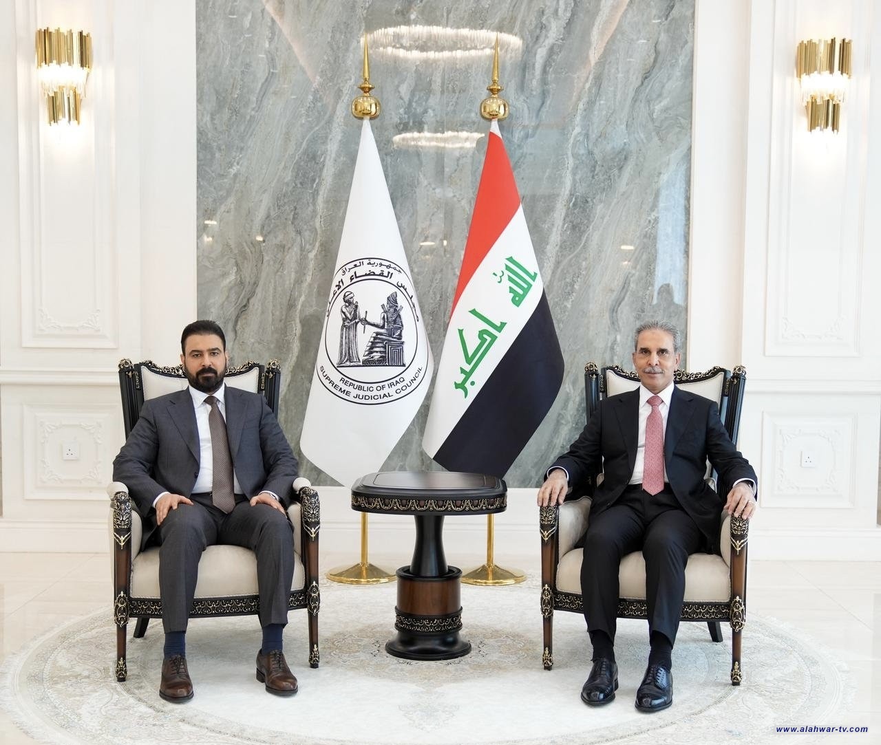 القاضي زيدان يؤكد للزيدي أهمية الإسراع بتشكيل مجلس الوزراء ضمن المدة الدستورية