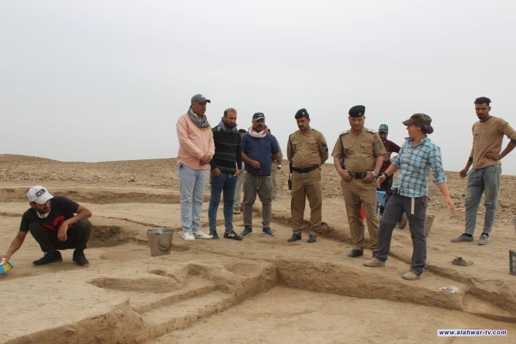 حماية الاثار والتراث يتابع تامين الحماية للبعثات التنقيبية .