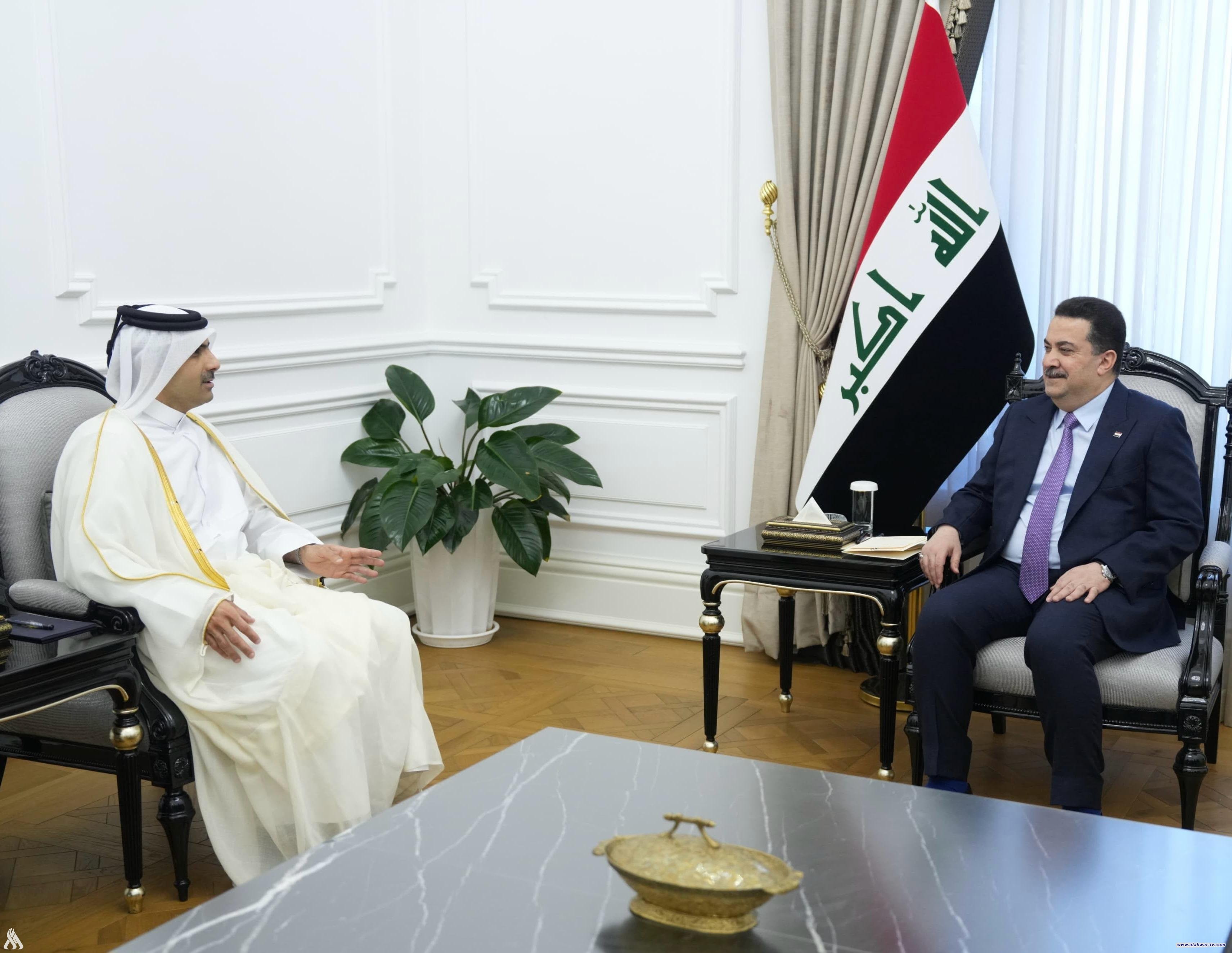 رئيس الوزراء يوجه بتقديم جميع التسهيلات الخاصة بإقامة الأسبوع الثقافي القطري في بغداد